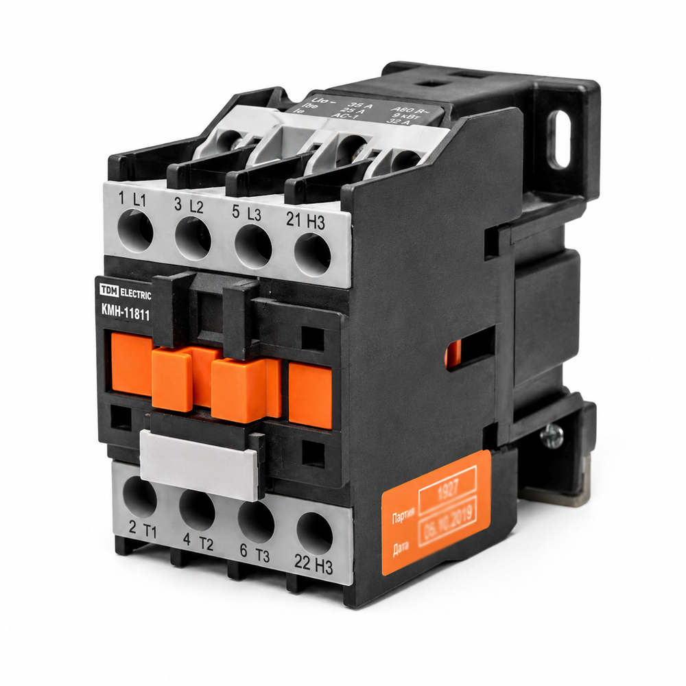 Контактор TDM Electric КМН-11811 18А 230В/AC-3 1НЗ, SQ0708-0012