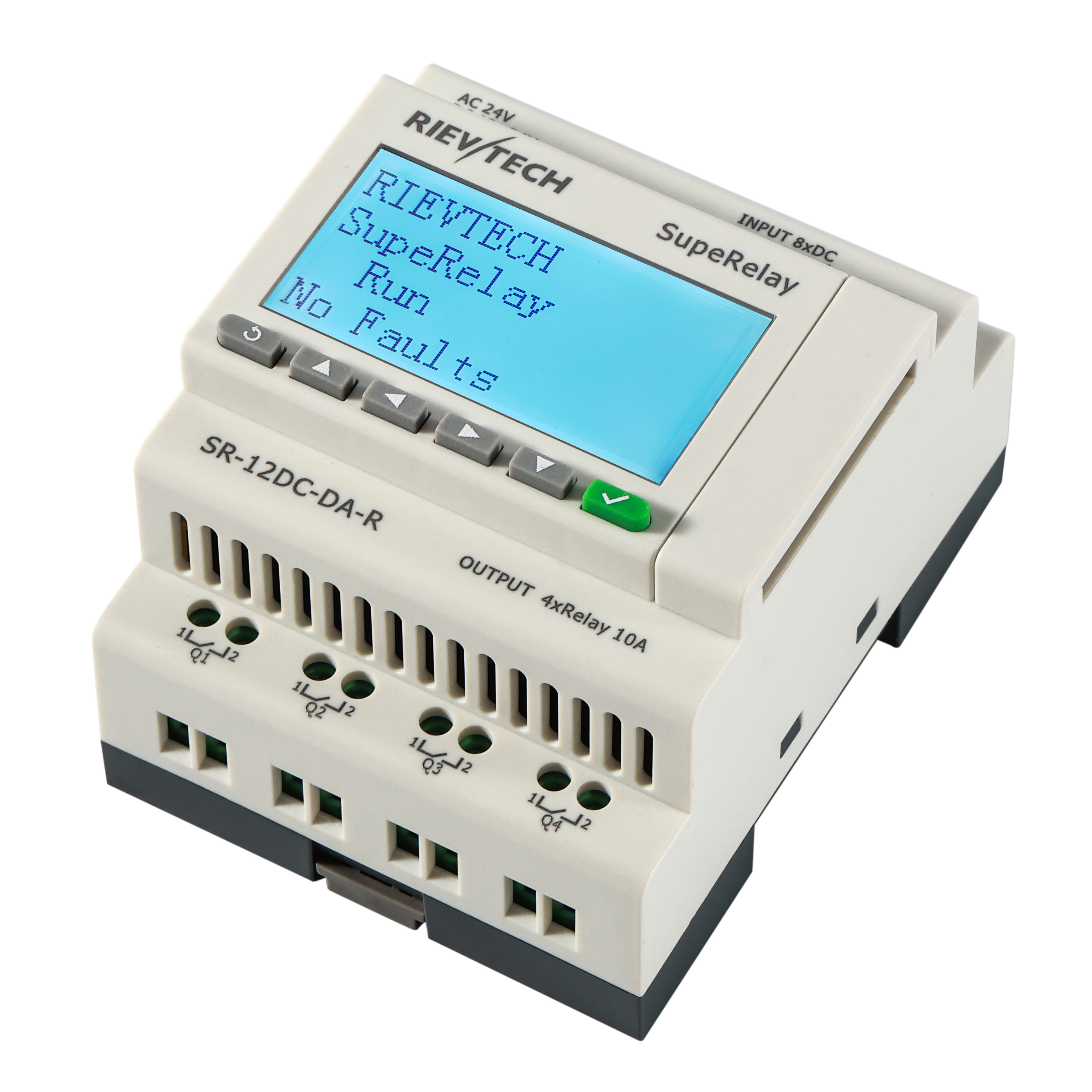 Программируемый логический контроллер SR-12DC-DA-R